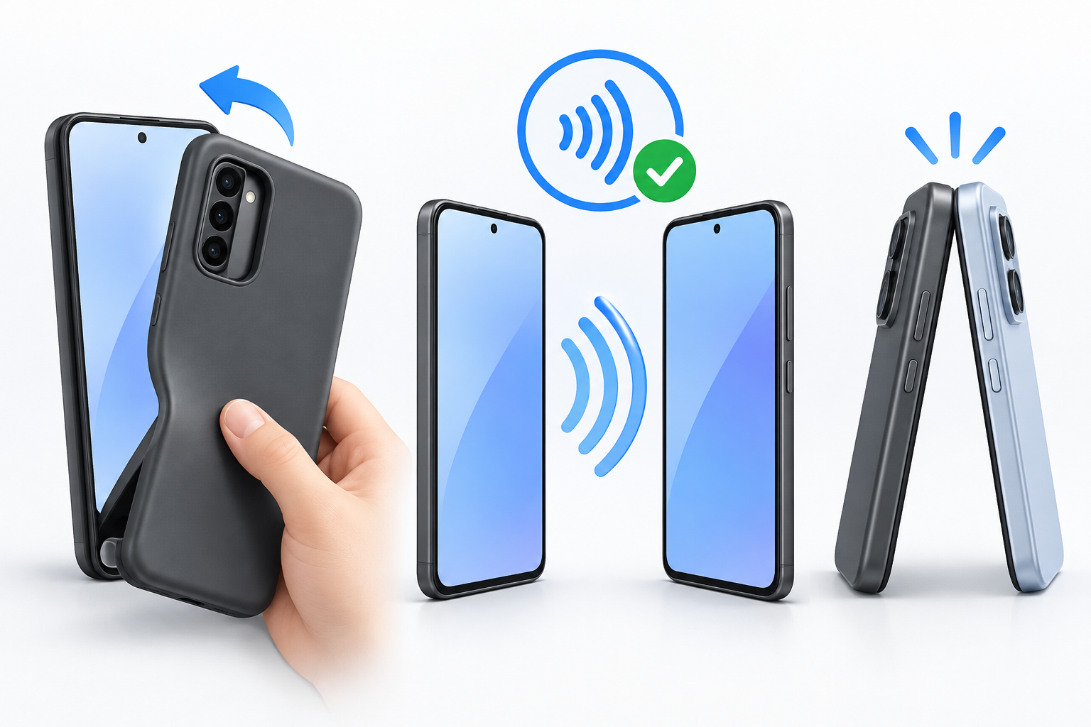 케이스 제거와 NFC·기기 정렬 점검 순서